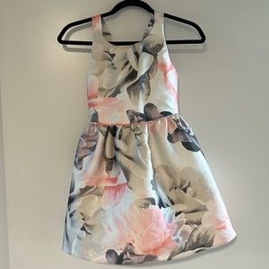 Zunie floral girls dress